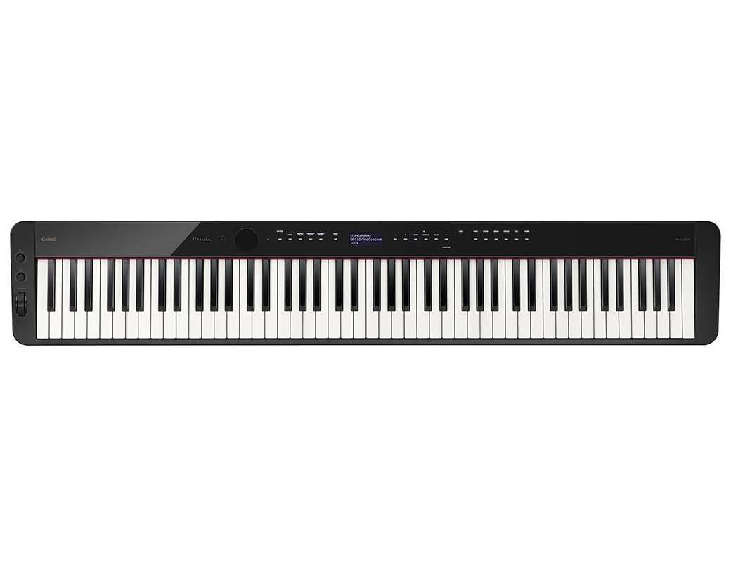 Piano Digital Casio Privia PX-S3100 com Estante e Pedal - Super