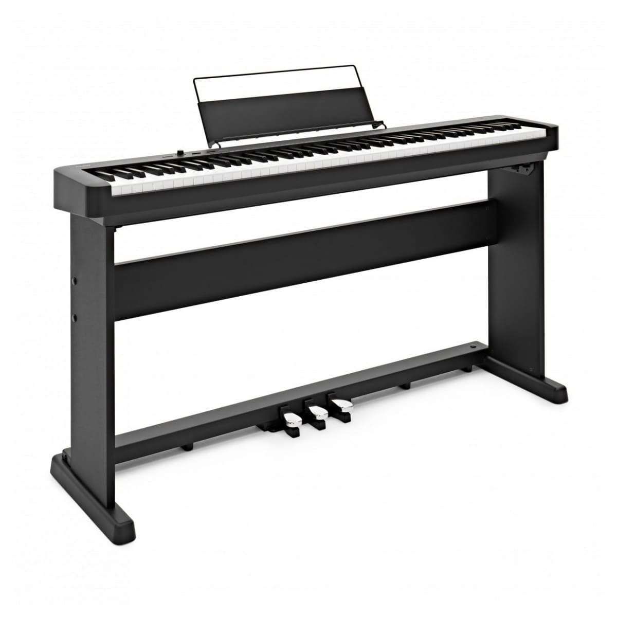 Piano Digital Casio CDP-S160 Preto Estante Banco Pedal - Super