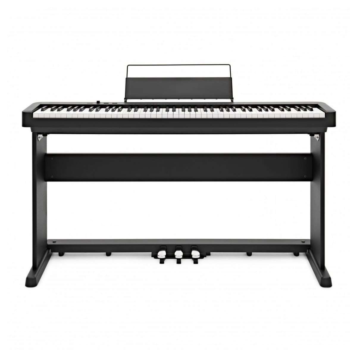 Piano Digital Casio CDP-S160 Preto Estante Banco Pedal - Super