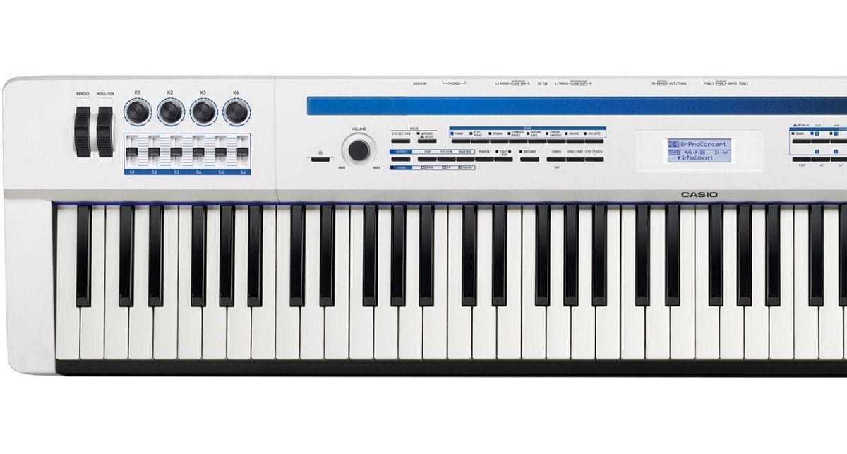 Piano Digital Casio PX 55 com Suporte Duplo - Super Sonora - Super