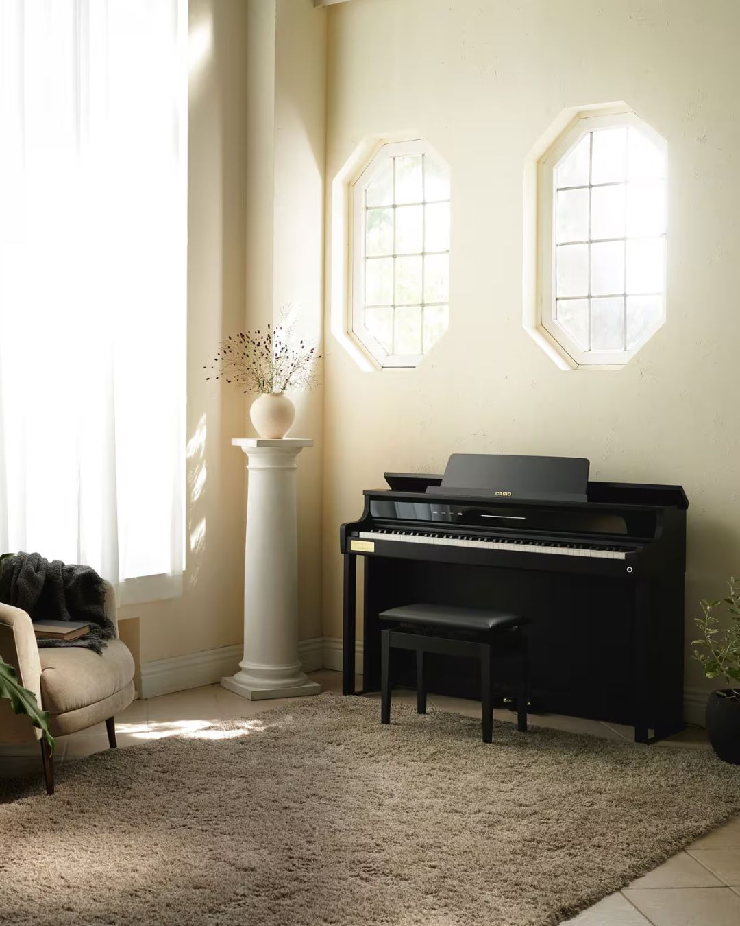 Piano Digital Casio Celviano AP-750 Preto - Super Sonora - Super