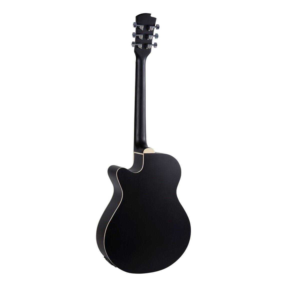 Violão Michael Mini Jumbo Eletroacústico VMA320 Sunburst Mate