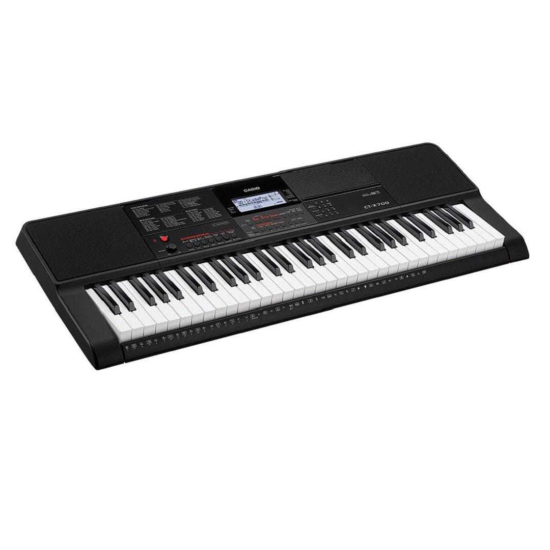 Kit Teclado Musical CT X700 CASIO USB 61 Teclas + Suporte X +