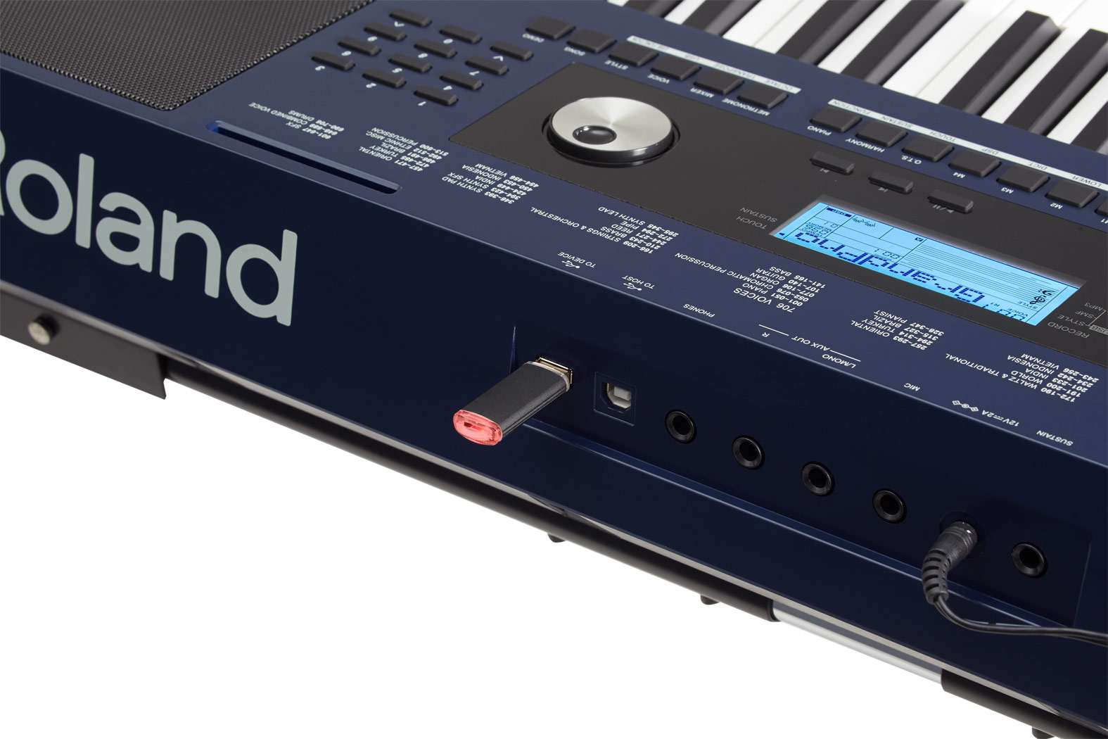 Teclado Roland E-X30 Arranjador - 61 Teclas + Capa - Super Sonora