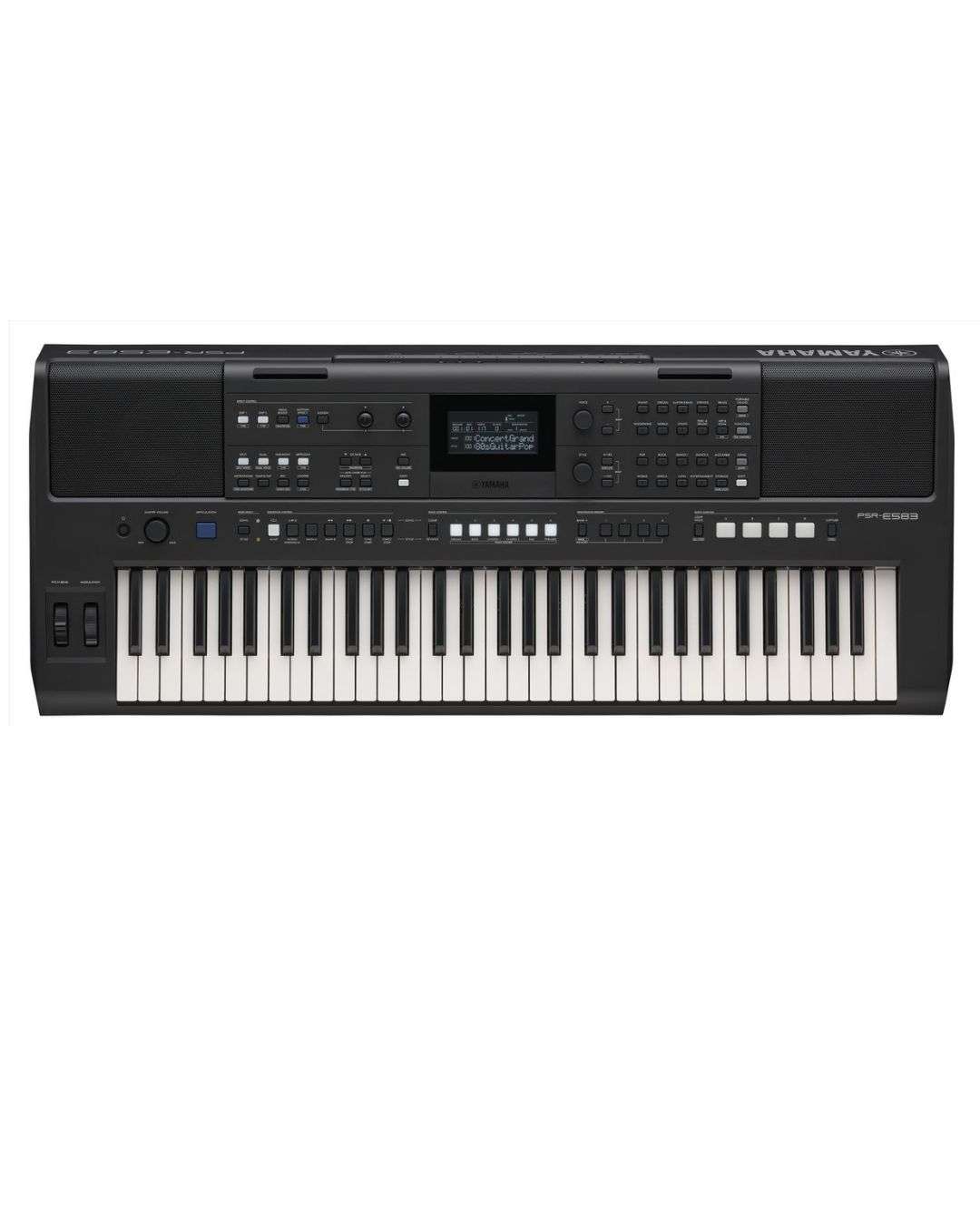 Yamaha PSR-E583 - Teclado Musical Profissional 61 Teclas - Super Sonora ...