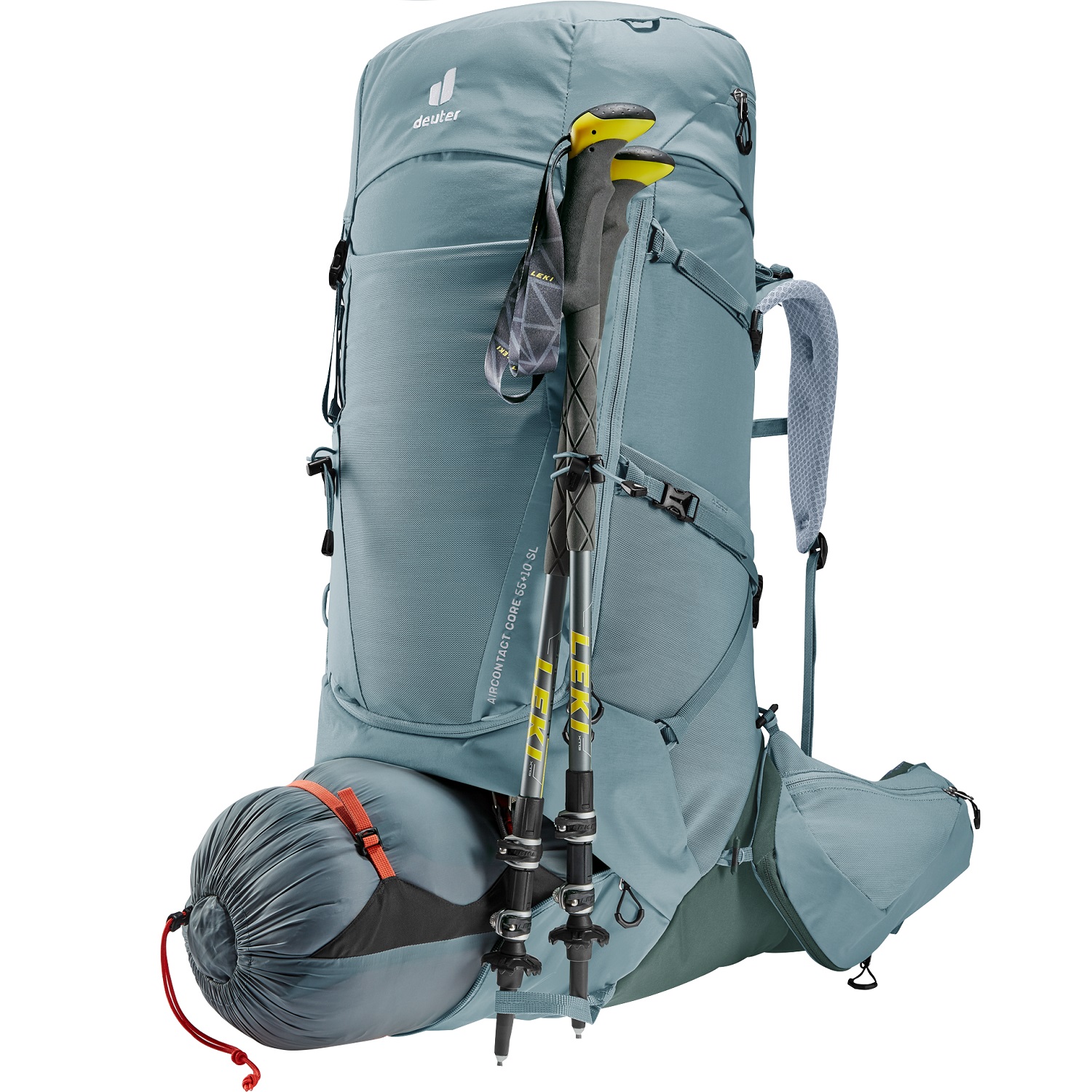 Sac à Dos Deuter Aircontact Core 55+10 SL - Femme - Randonnée & Trekking - Neuf Emballé - 55L