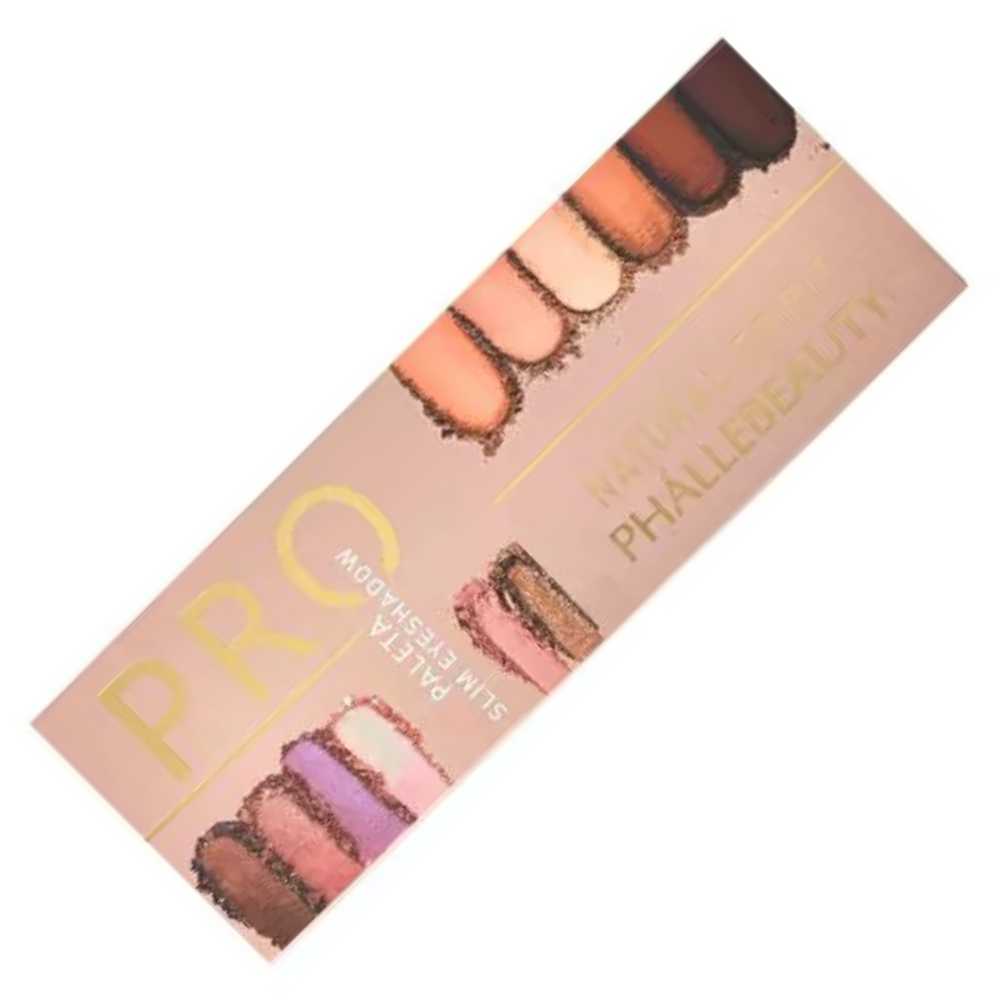 PALETA DE SOMBRAS NATURAL SPIRIT NUDE PH5016 PHALLEBEAUTY - Belezar
