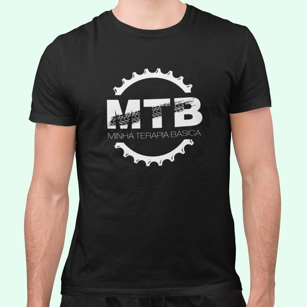 Camiseta MTB Preta KOMISETA