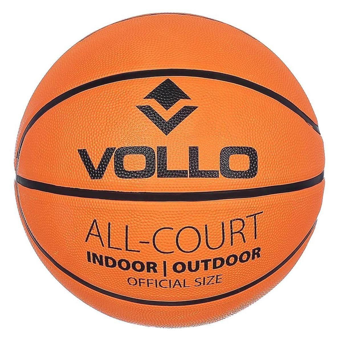 Bola de Basquete Oficial da Vollo Tamanho 7 All-Court Indoor Outdoor - 1 Fit