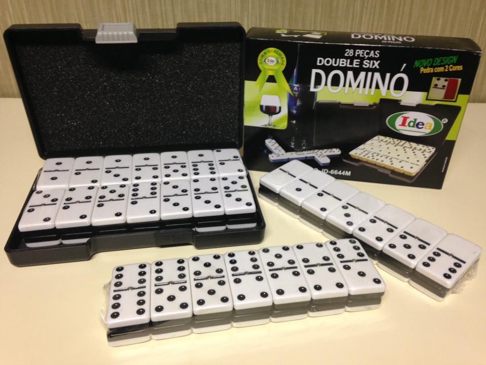 Jogo De Domino Profissional Com 28 Pecas 11,5 Mm - Acessórios e