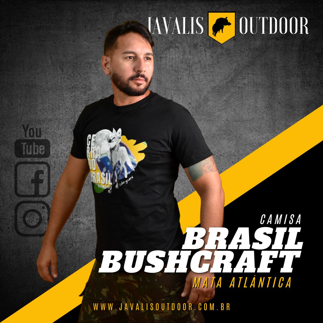 Camisa Brasil Bushcraft Cerrado - Javalis Outdoor