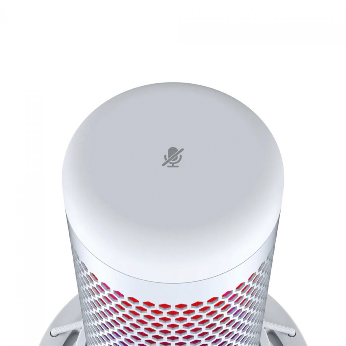 Microfone gamer HyperX Quadcast S White - Fantasy Gaming - Fantasy