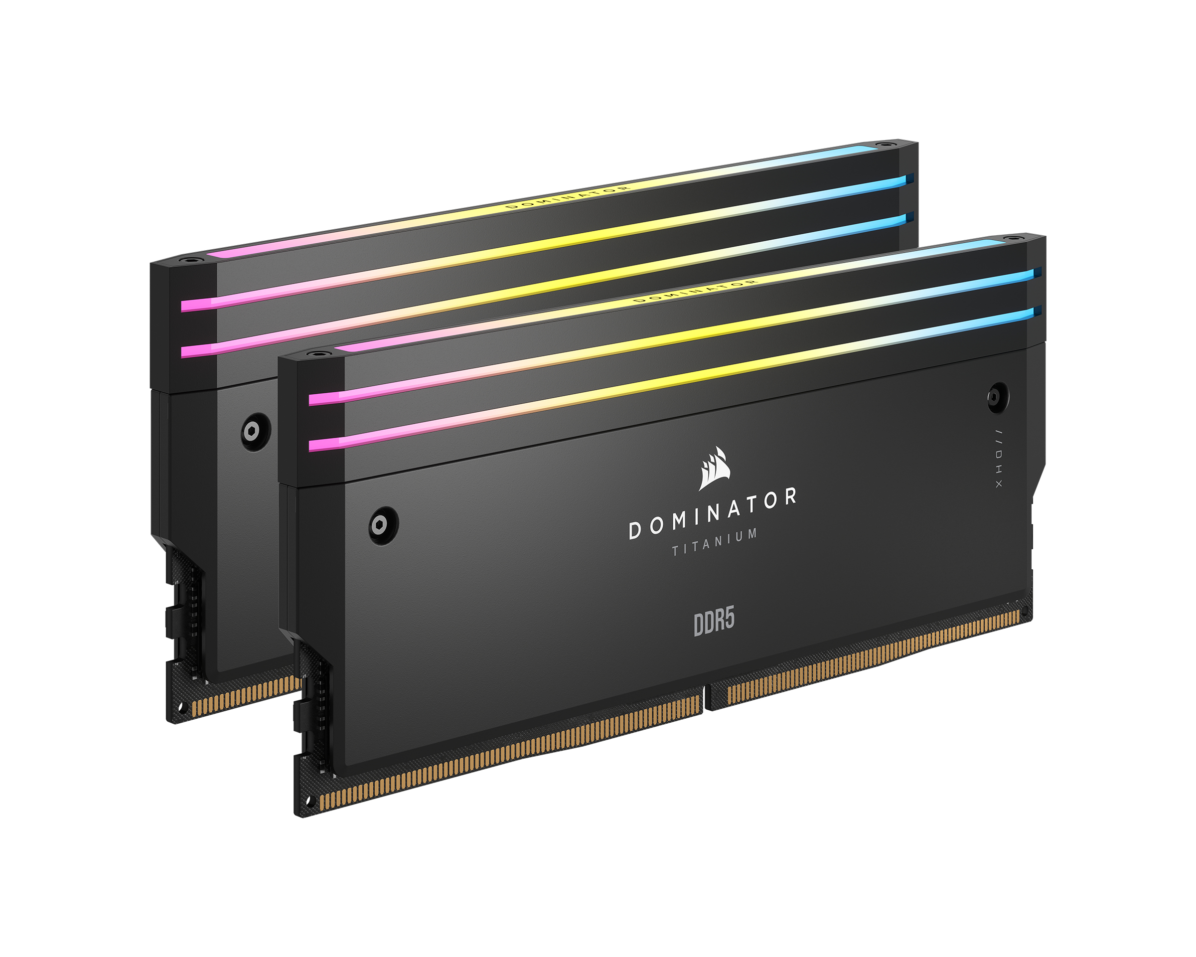 新品未開封CORSAIRDOMINATOR TITANIUM DDR5 32GB Memória RAM Corsair DOMINATOR TITANIUM BLACK RGB 32GB - Fantasy