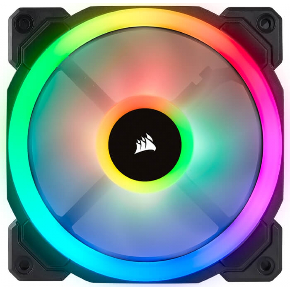 Kit Fan Corsair LL120 Black RGB - Fantasy Gaming - Fantasy Gaming
