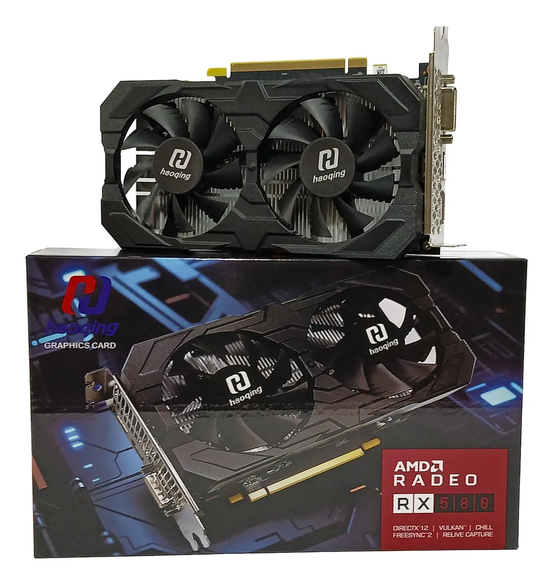 Placa de video AMD Radeon™ RX 580 8G 4K 256bits - RX580-8GD5