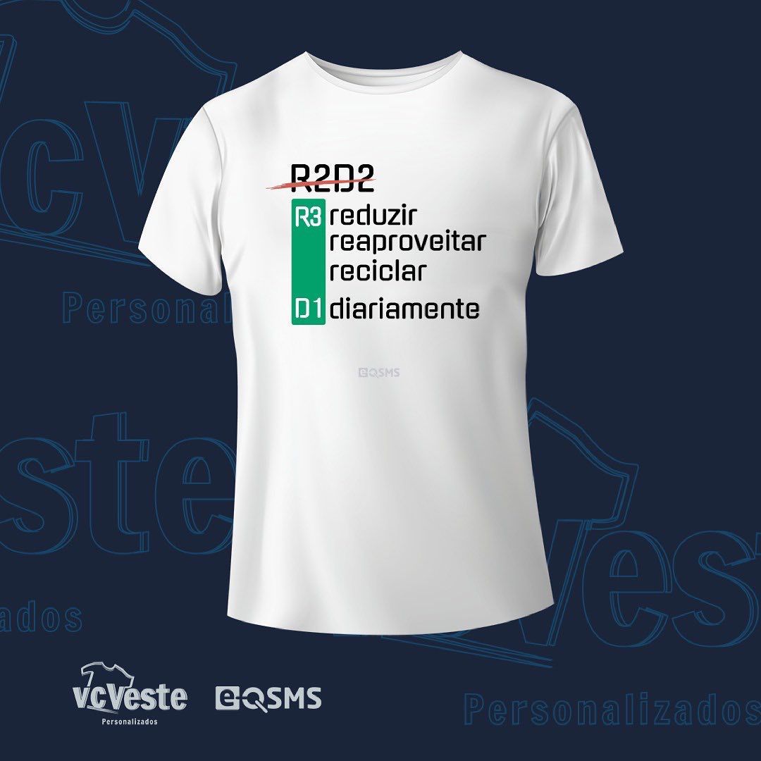 Camiseta R2 D2 X R3 D1 EQSMS Personalizados