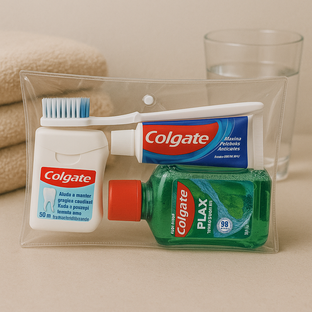 Colgate Kit Kit Viagem Colgate – Completo para sua Higiene Bucal Embalado - Master ...