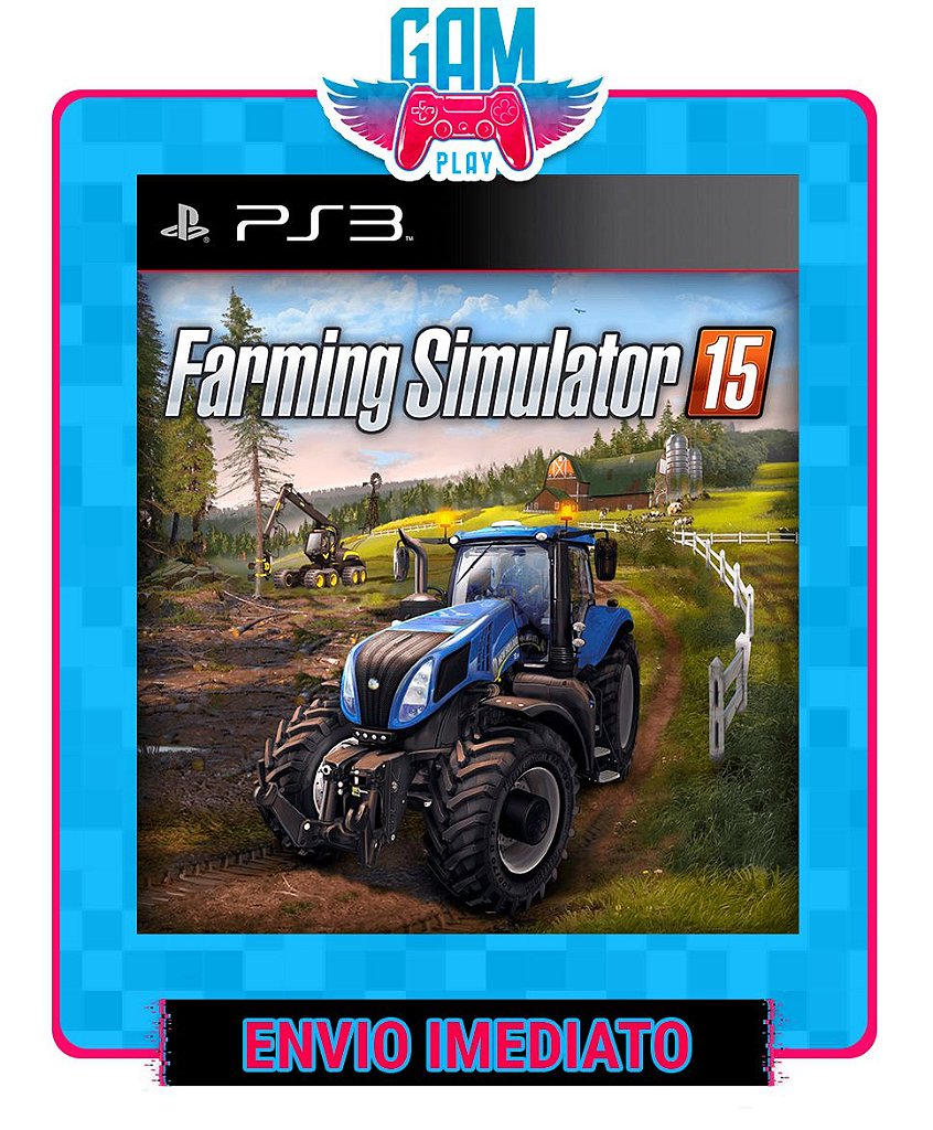 Farming Simulator 2015 - Ps3 - Midia Digital - GamPlay