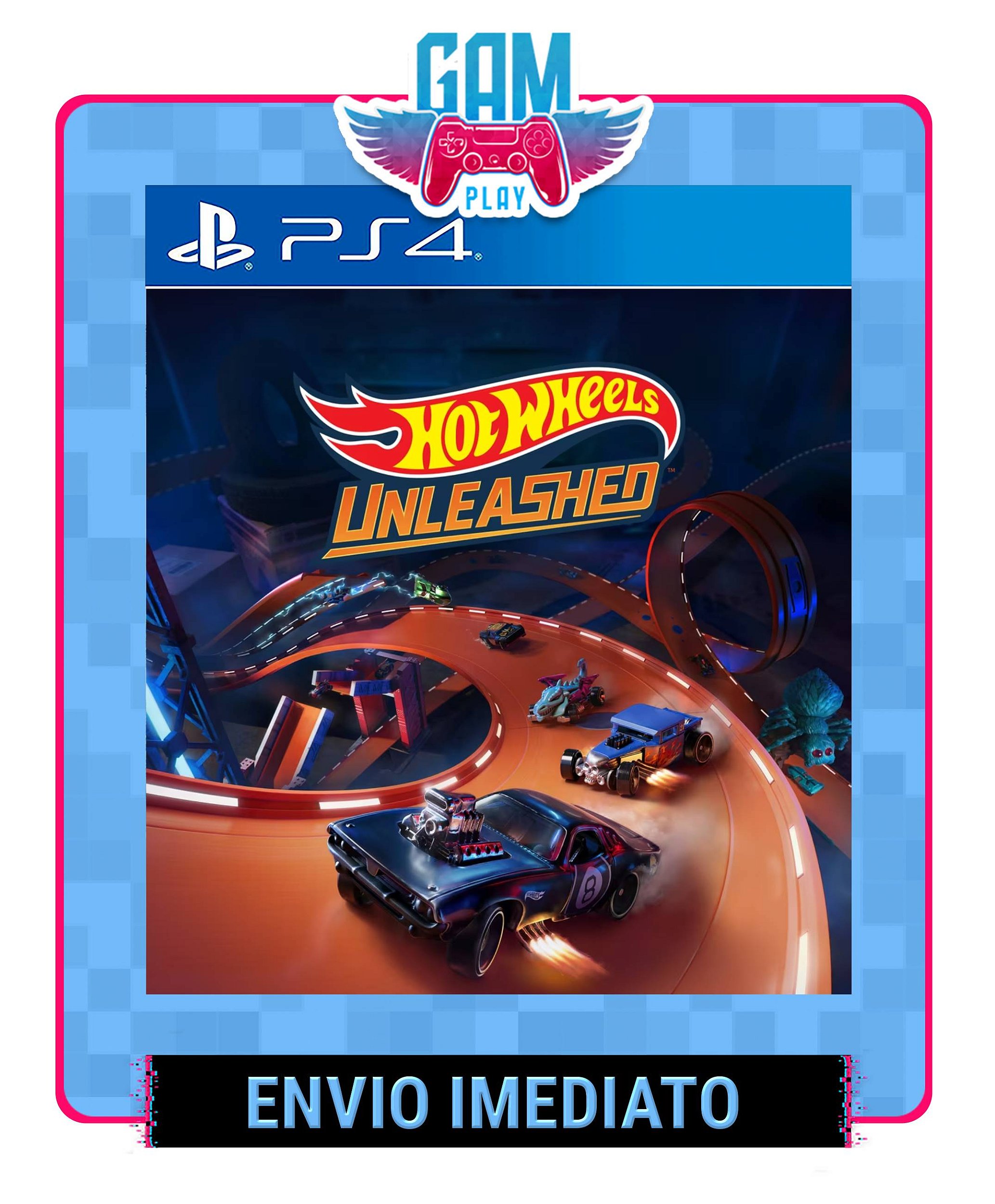 thumbnail image 2 of Hot Wheels Unleashed For PlayStation 4 [New] - PS4 Game, Action/Adventure, Plaion, 2021 2 of 6