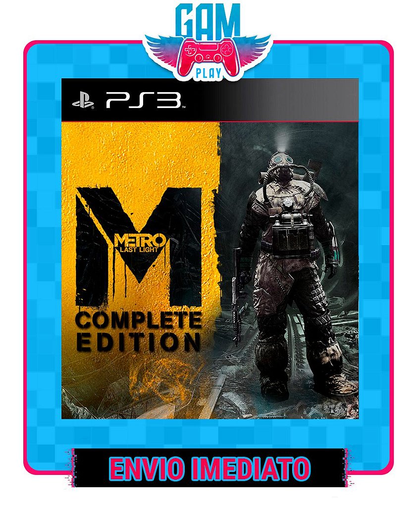 Metro Last Light Complete Edition - Ps3 - Midia Digital - GamPlay