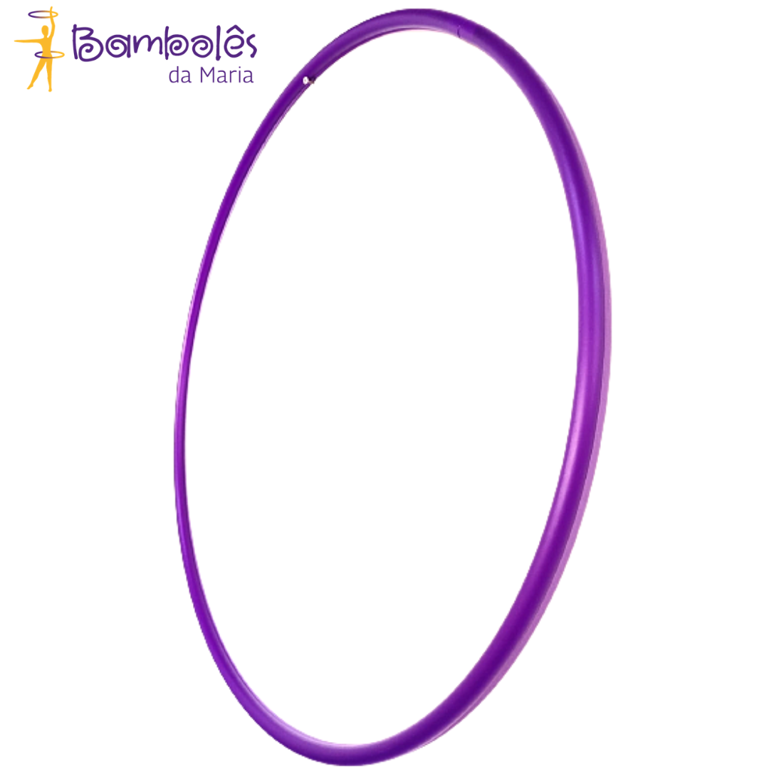 Bambolê Polipro 5/8 Profissional Colapsável Roxo Tulipa - Bambolês da Maria
