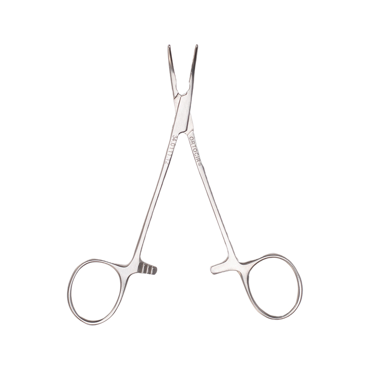 Pinça DeBakey-Mosquito, hemostática, atraumática, curva, 12cm - Ortocir ...
