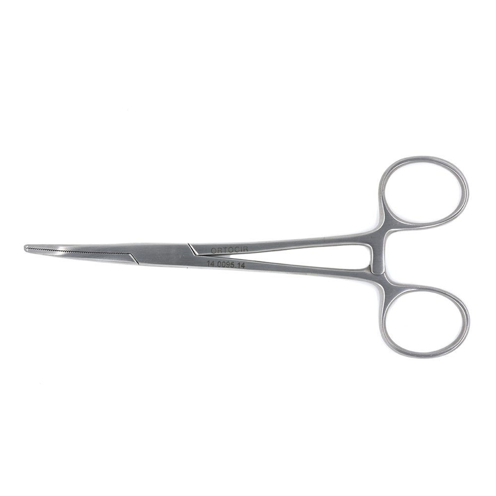 Pinça Crille, Hemostática, Curva, 14,0cm - Ortocir - Soluções eficazes ...