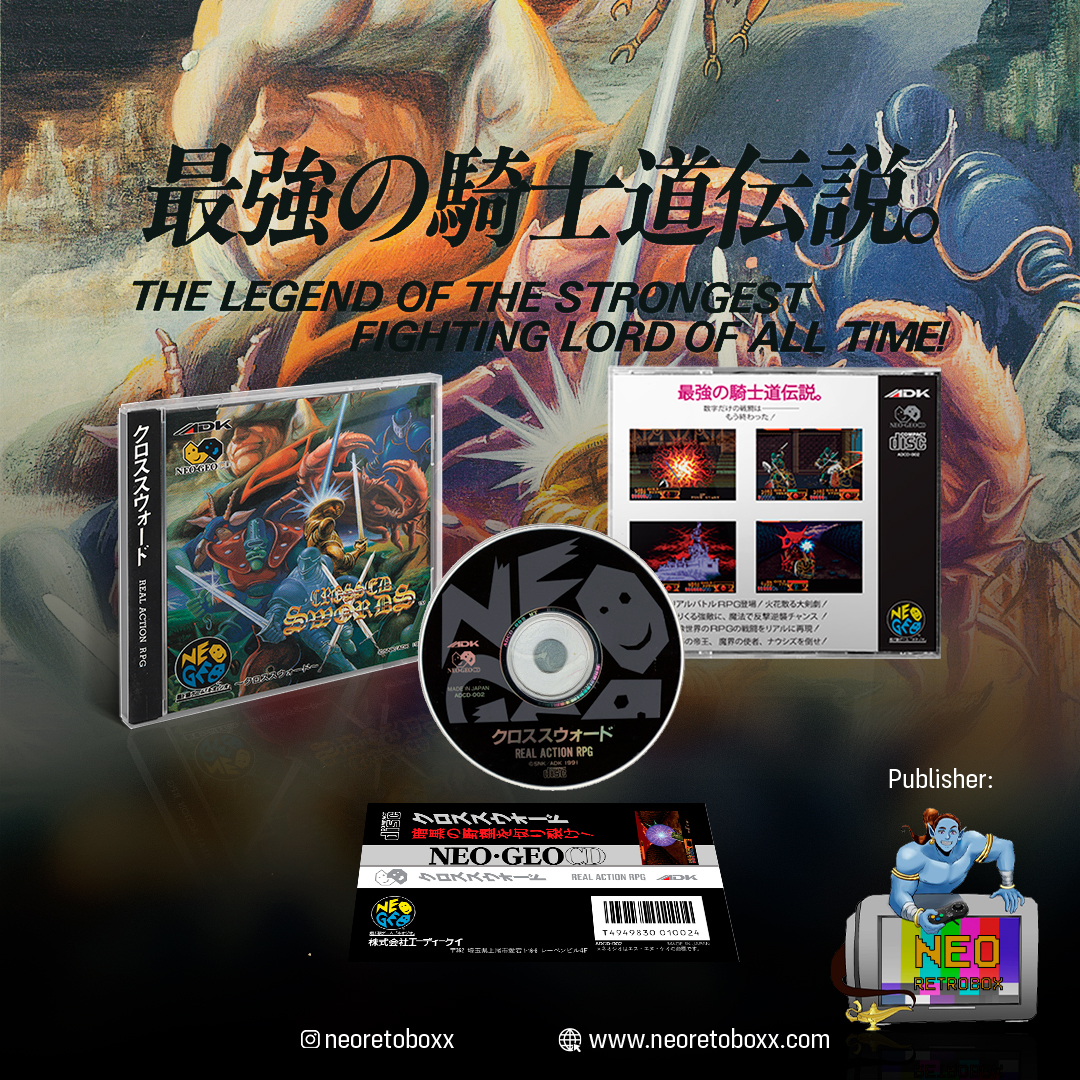 Crossed Swords II Japanese Neo-Geo CD