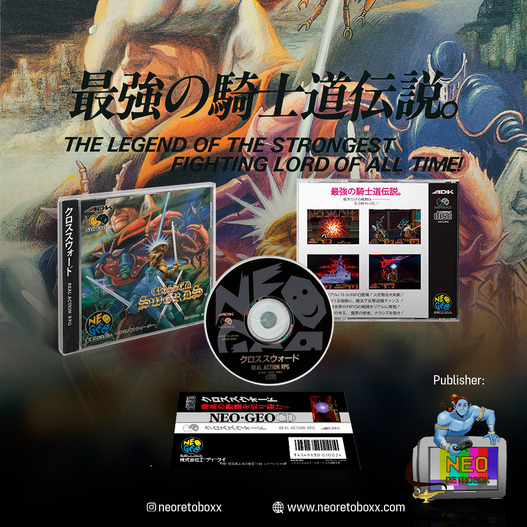 Crossed Swords Neo Geo Japan Version