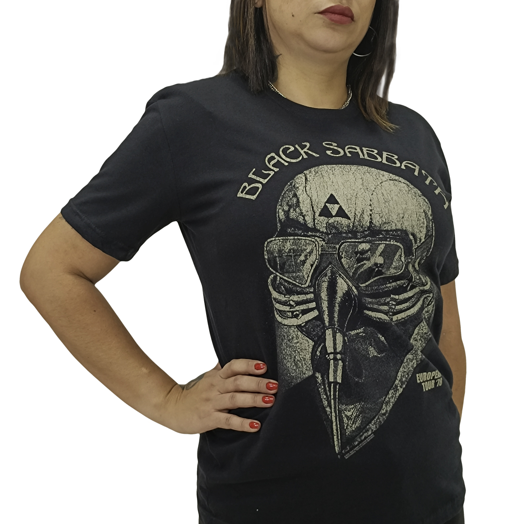 Camiseta Black Sabbath Tour 1978 - Véio do Rock