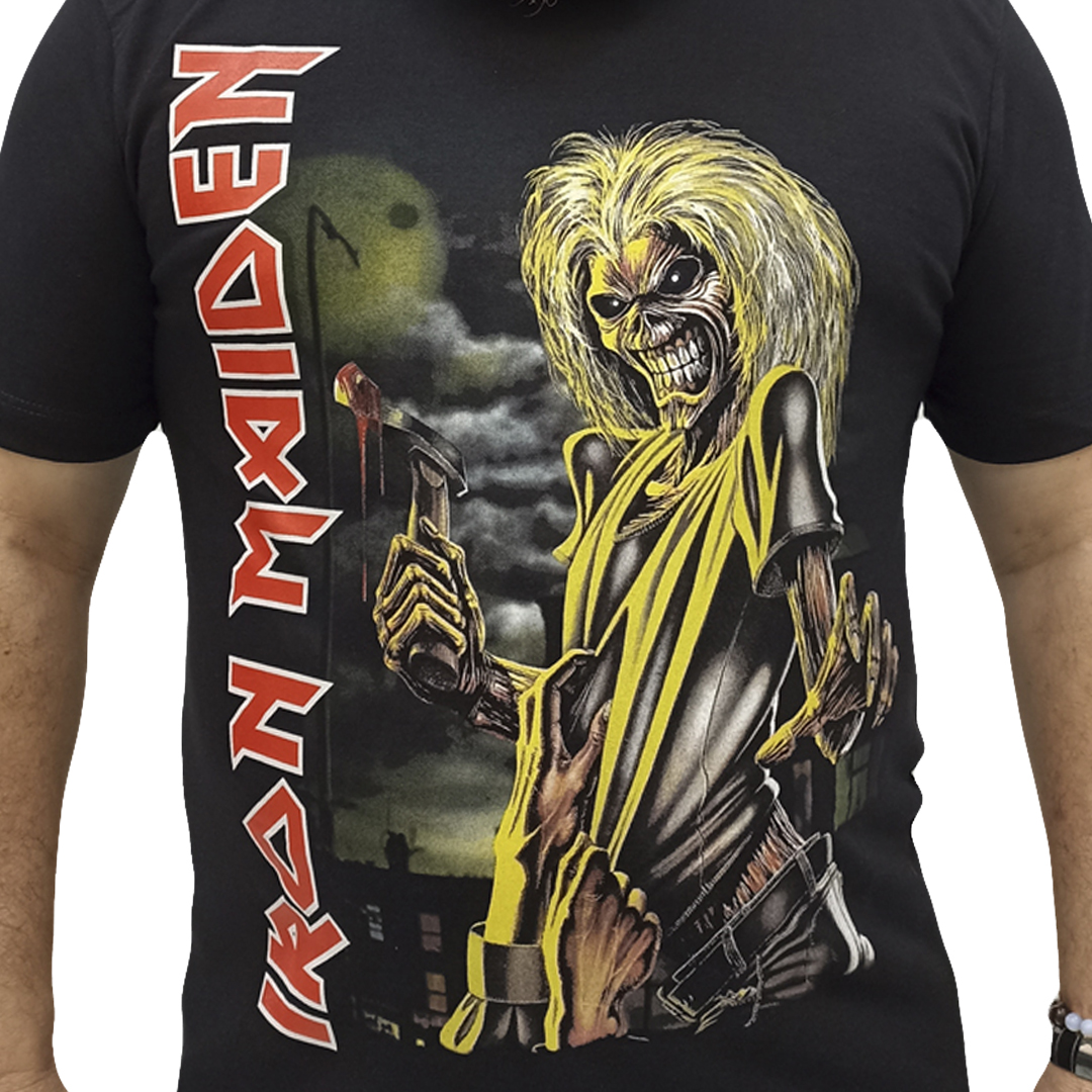 Camiseta Iron Maiden The Killers - Véio do Rock