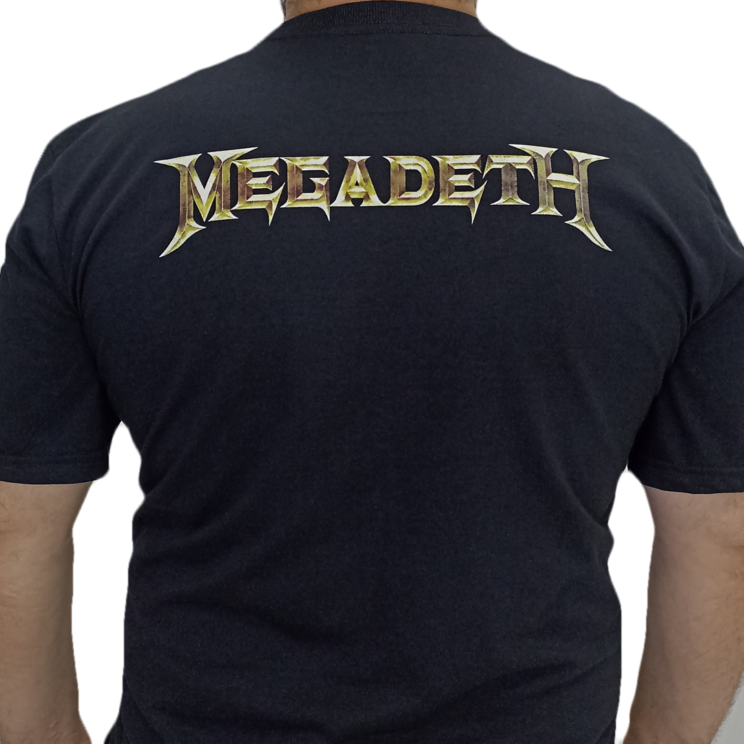 Camiseta Megadeth New World Order - Véio do Rock