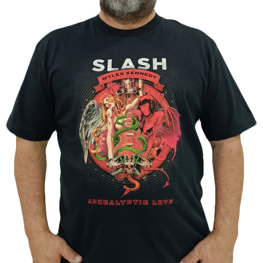 Camiseta Slash Apocalyptic Love - Véio do Rock