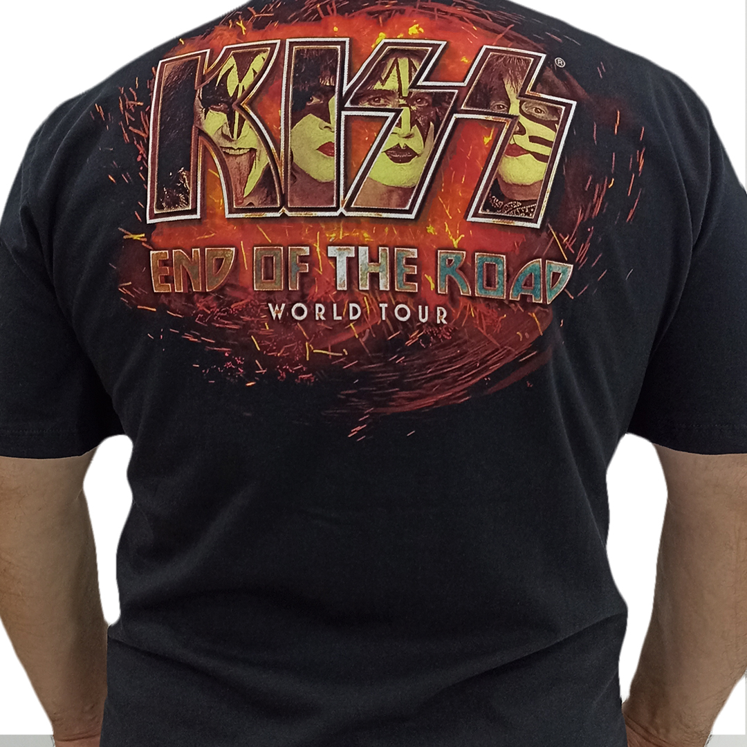 Camiseta Kiss End Of The Road - Véio do Rock