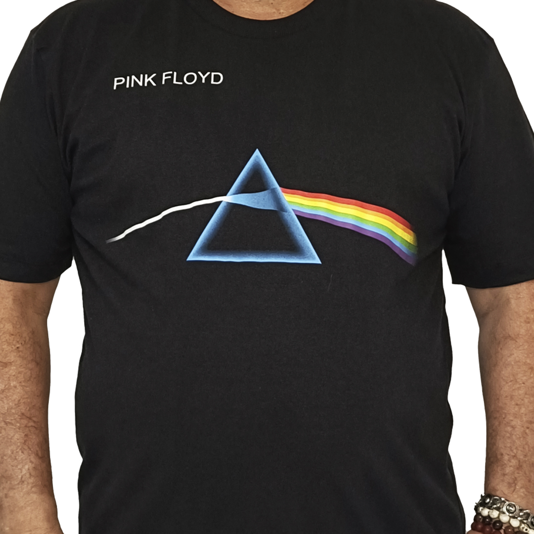 Camiseta Pink Floyd The Dark Side Of The Moon - Véio do Rock