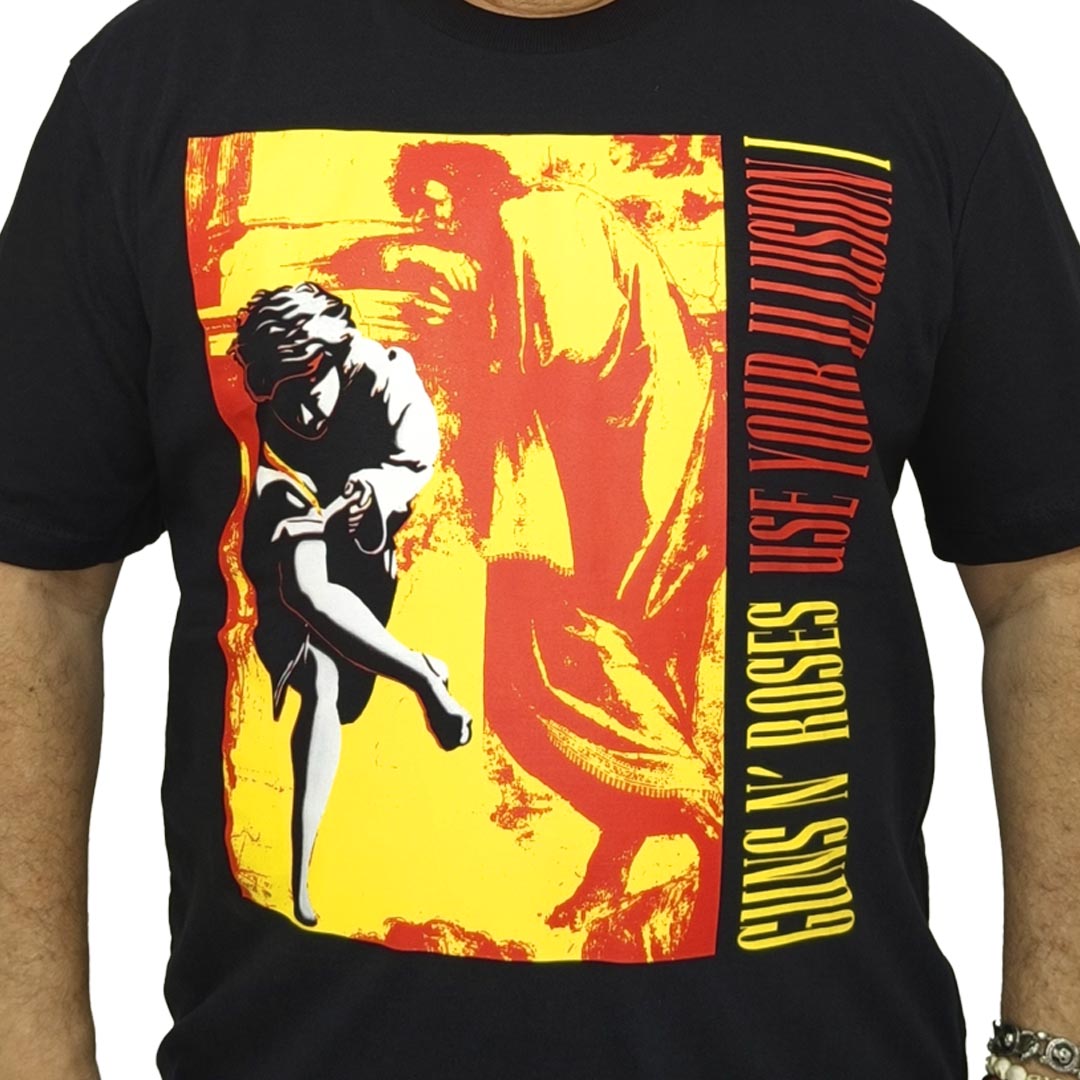 Camiseta Guns N' Roses Use Your Illusion - Véio do Rock