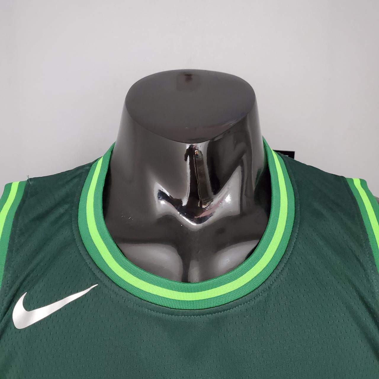 Regata Basquete NBA Boston Celtics Irving 11 Verde Escuro Edição