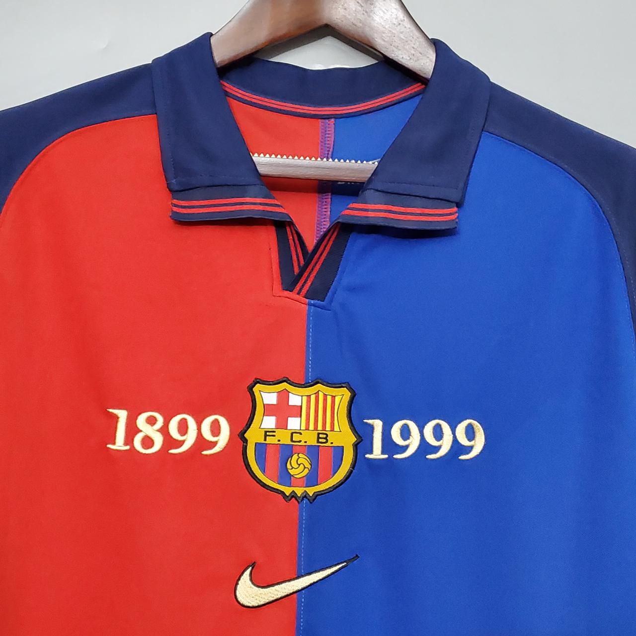 Camisa Barcelona 1 Retrô 100 Aniversario - 021 Sport | Camisas de