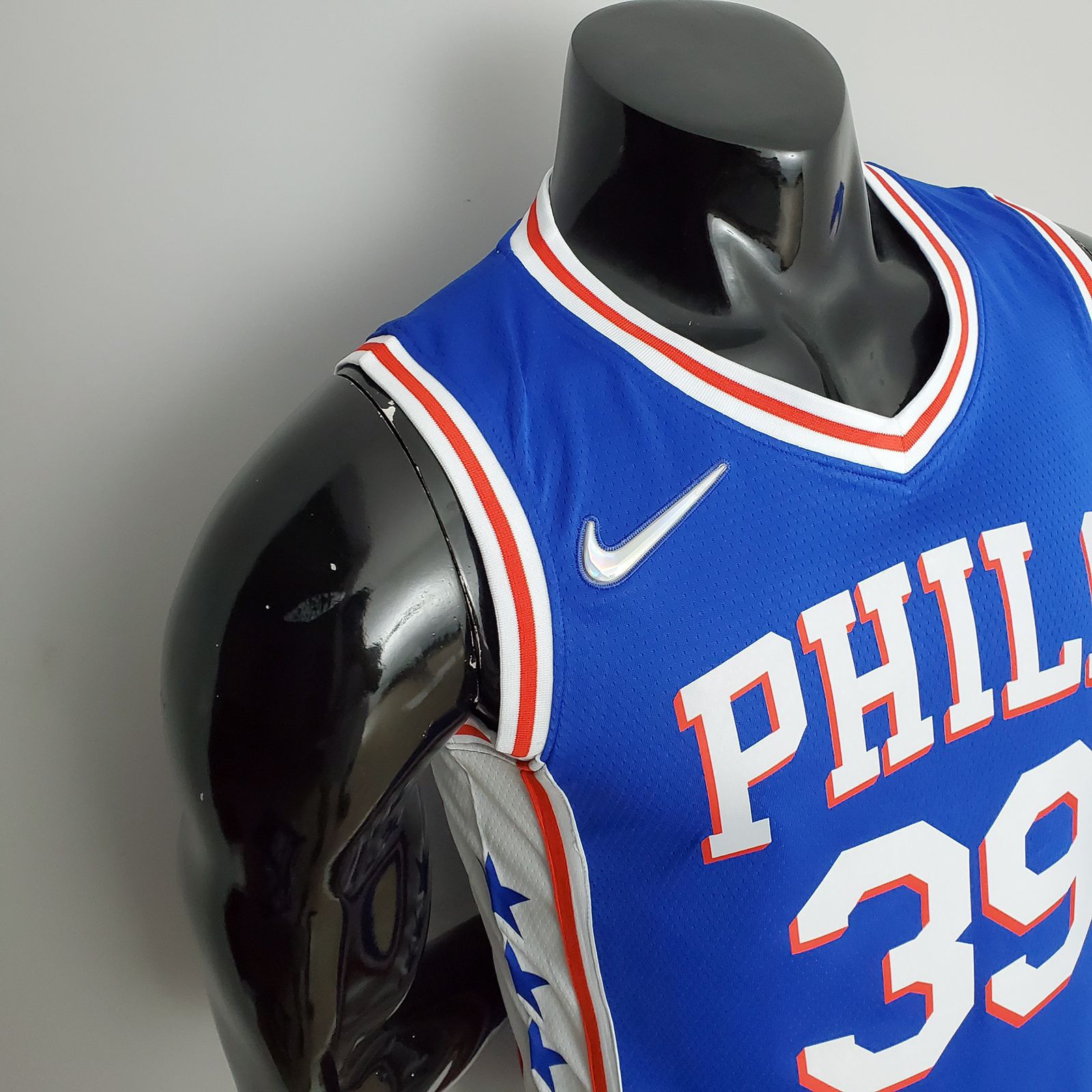 Regata Basquete NBA Philadelphia 76ers 75º aniversário Azul Howard