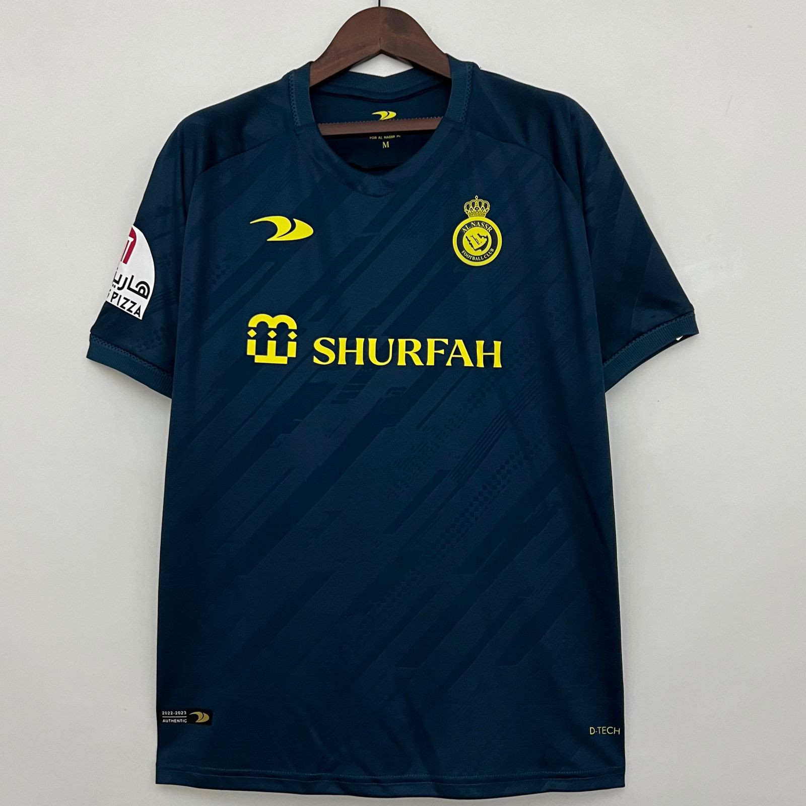 Camisa Al-Nassr FC Home 2022/2023 Amarela e Azul – Versão Jogador