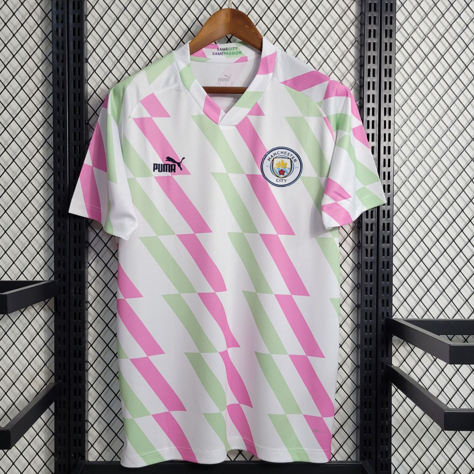 Camisa do Manchester City Treino Branca 2023/2024 – Versão Torcedor (Pré  Jogo) – KS Sports – Camisas de Times e Seleções