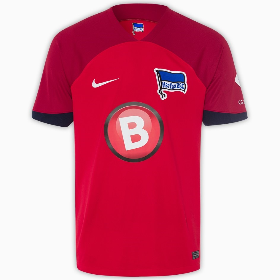 Camisa titular do Hertha Berlin 2023-2024 tem imagem vazada
