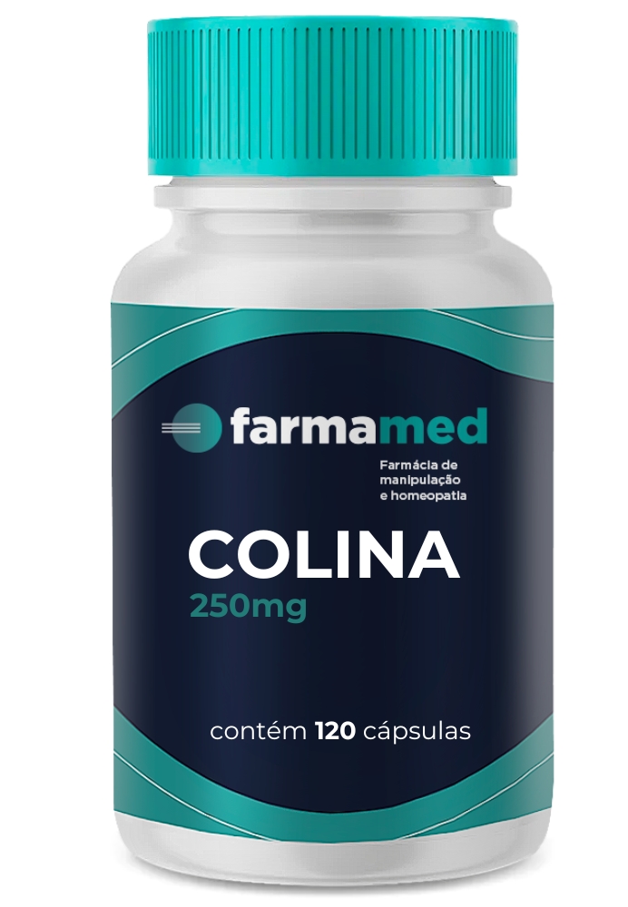COLINA 250MG - Farmamed Manipulação e Homeopatia