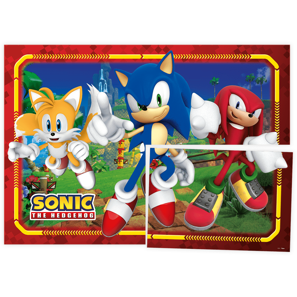 Chapéu de Festa Sonic - 12 unidades - Alegra Festa - Artigos para