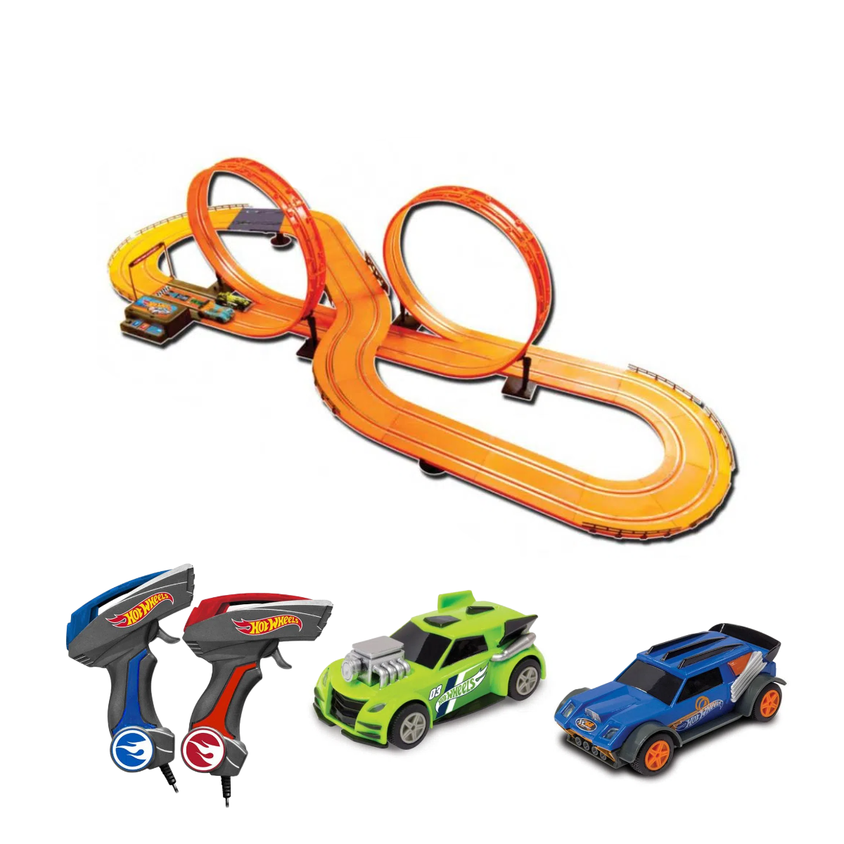 Mini Pista Brincar De Carrinhos Hot Wheels 100x67cm T02