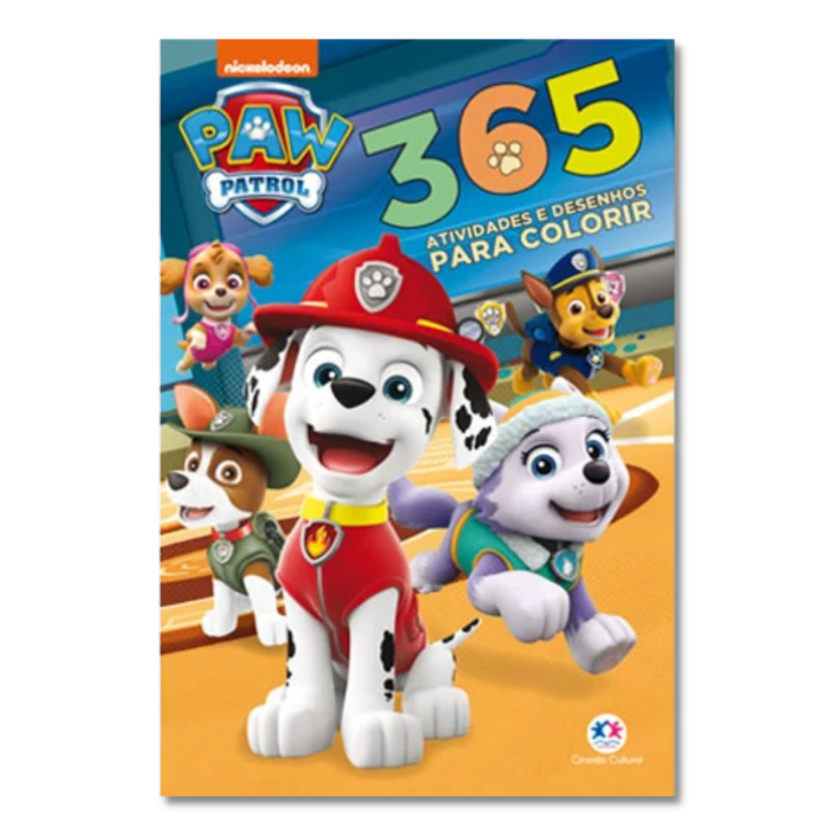 Livro de Atividades e Diversão Patrulha Canina 28x21cm em Papel Magic Kids