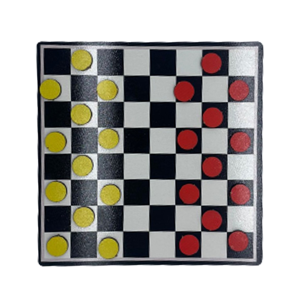 Jogo Tangram + Dama Com Caixa resinada 20X20 3MM - LF Sublimação