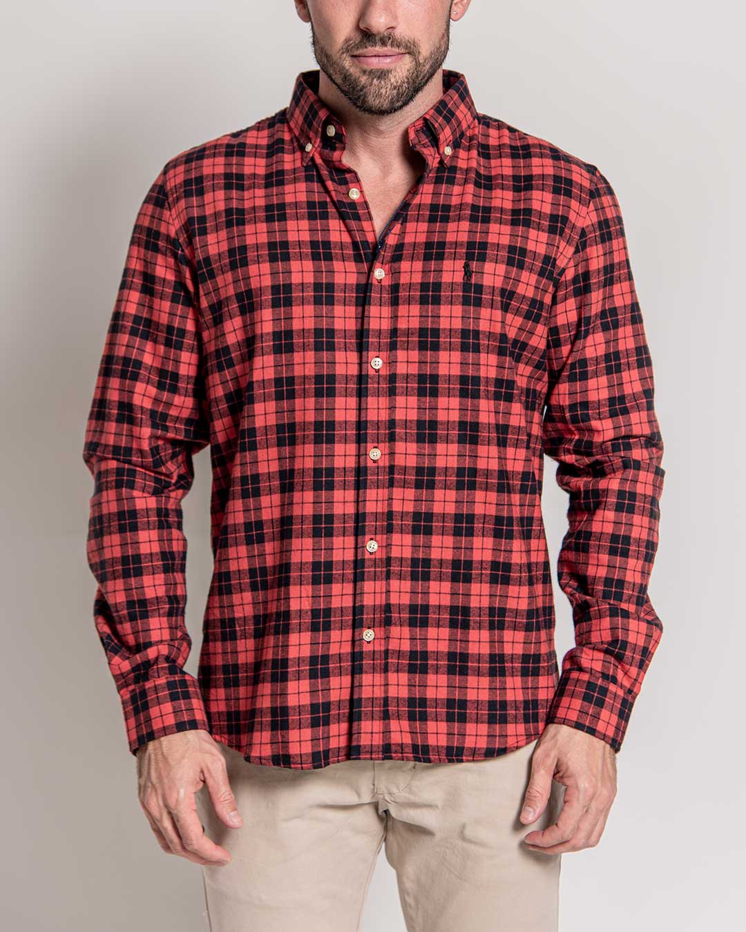 Camisa Social Masculina Ralph Lauren Flanela Xadrez Vermelha - Sale -  Outweb - Outlet de Roupas, Calçados e Acessórios.