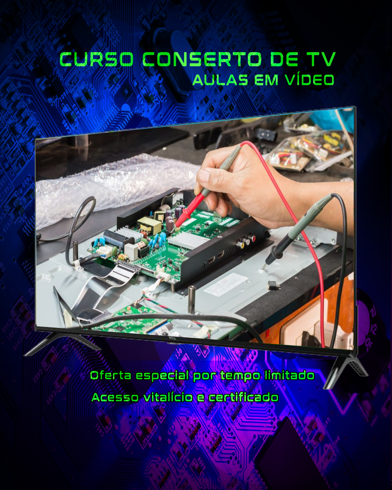 Curso conserto de tv lcd led - Isotec Cursos