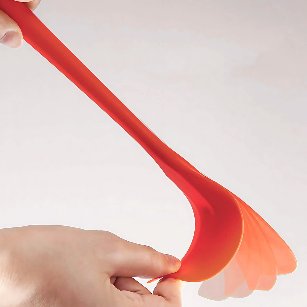 Espátula Inteiramente Silicone Cabo Maciço - 27 cm Cozinha